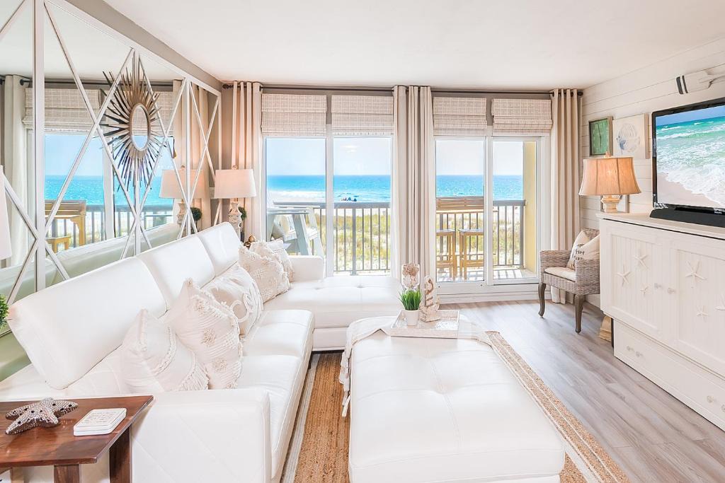 Sunnyside House | NEW Near 30A -Luxury Beachfront Condo, Pinnacle Port In Beautiful Gated Carillon