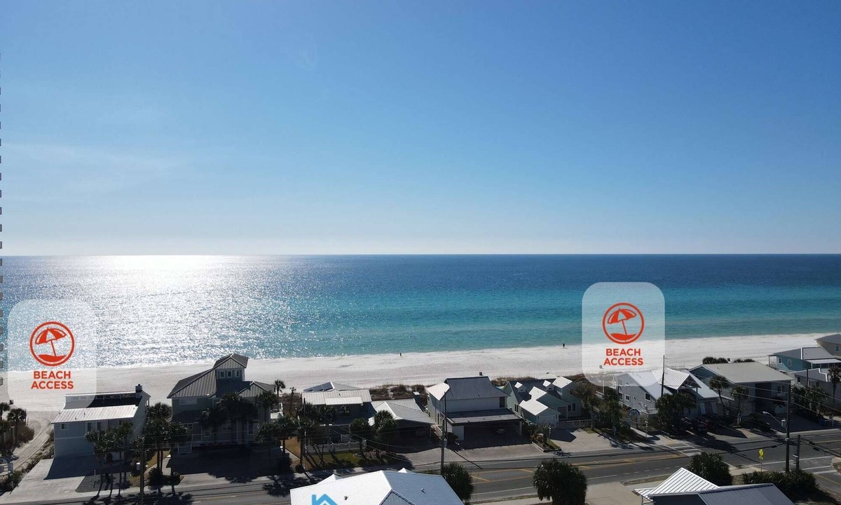 Miramar Beach House | New! Steps To Beach, Gulf Views, Private Heated Pool