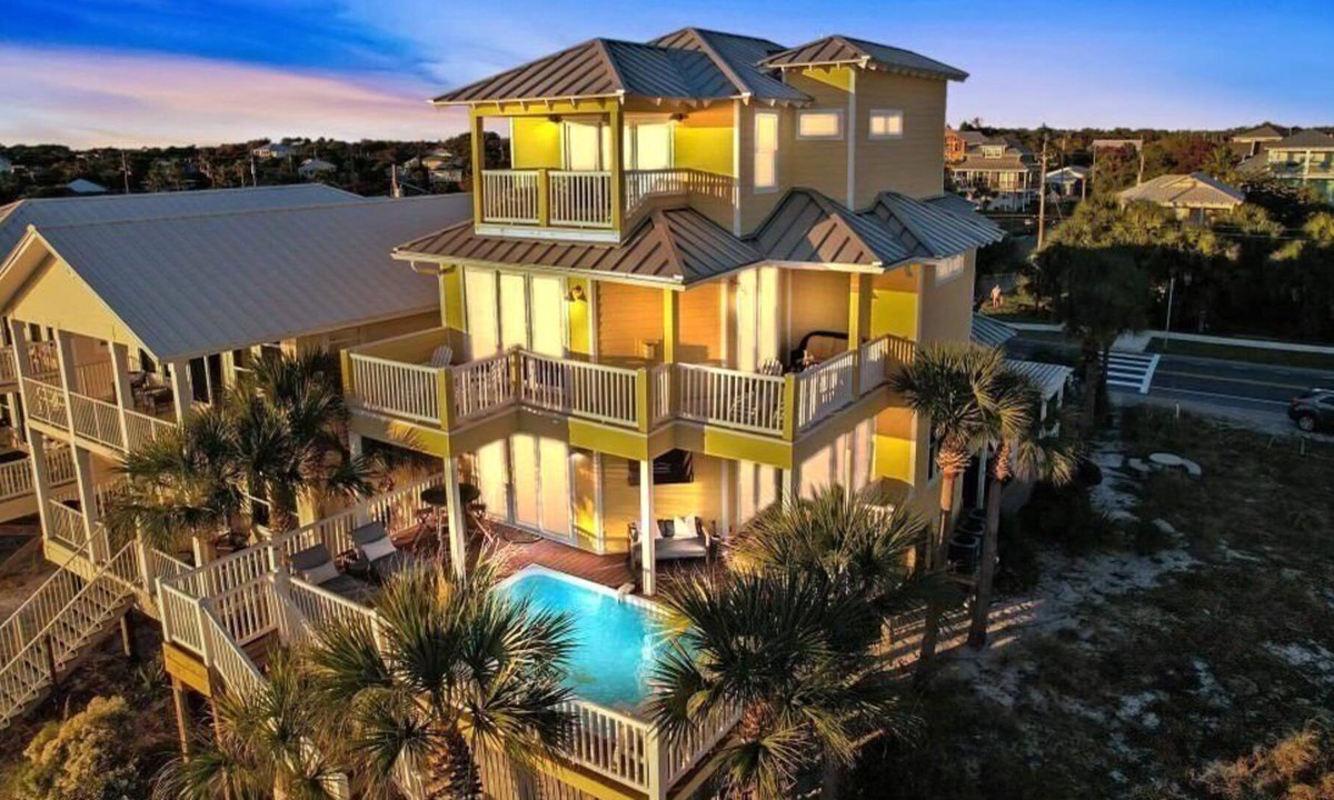 Laguna Beach Estates House | Newly Renovated - PCB Gulf Front Home - Private Pool - Sensational Views