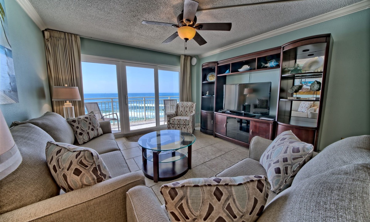 Gulf Lagoon Beach Condo | Oceanfront Dunes D805 + Free Seasonal Beach Loungers