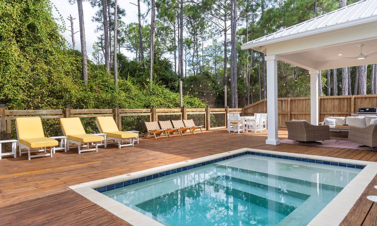 San Juan House | One for All Private Heated Pool, Golf Cart, Sleeps 16 Seagrove Beach