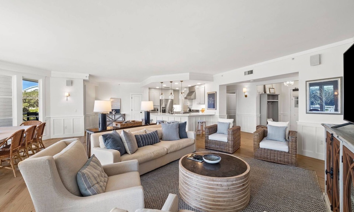 WaterSound Beach Condo | One Level Condo with Wrap Around Porch! Community Amenities! 30A Beaches!