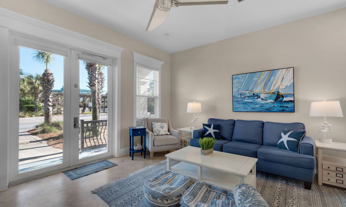 Miramar Beach House | OPEN 7/5-8,LATE SUMMER SPECIALS! 4BR/4BA+Bnks private beach access,close to pool