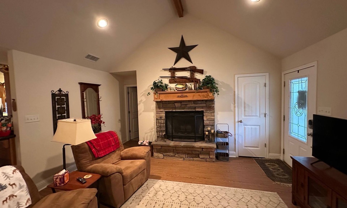 Holly Lake Ranch House | Our Happy Place is located in the gated community of Holly Lake Ranch.