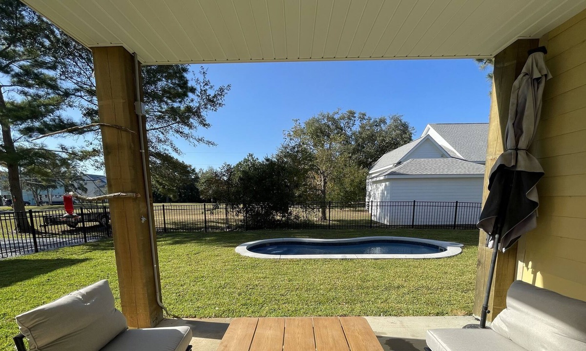 Waveland House | POOL & GOLF CART! 4 Bedroom Home Walking Distance to Beach