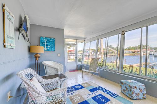 Flor-a-mar House | Private Dock! Canalfront Home: 4 Mi to Beaches