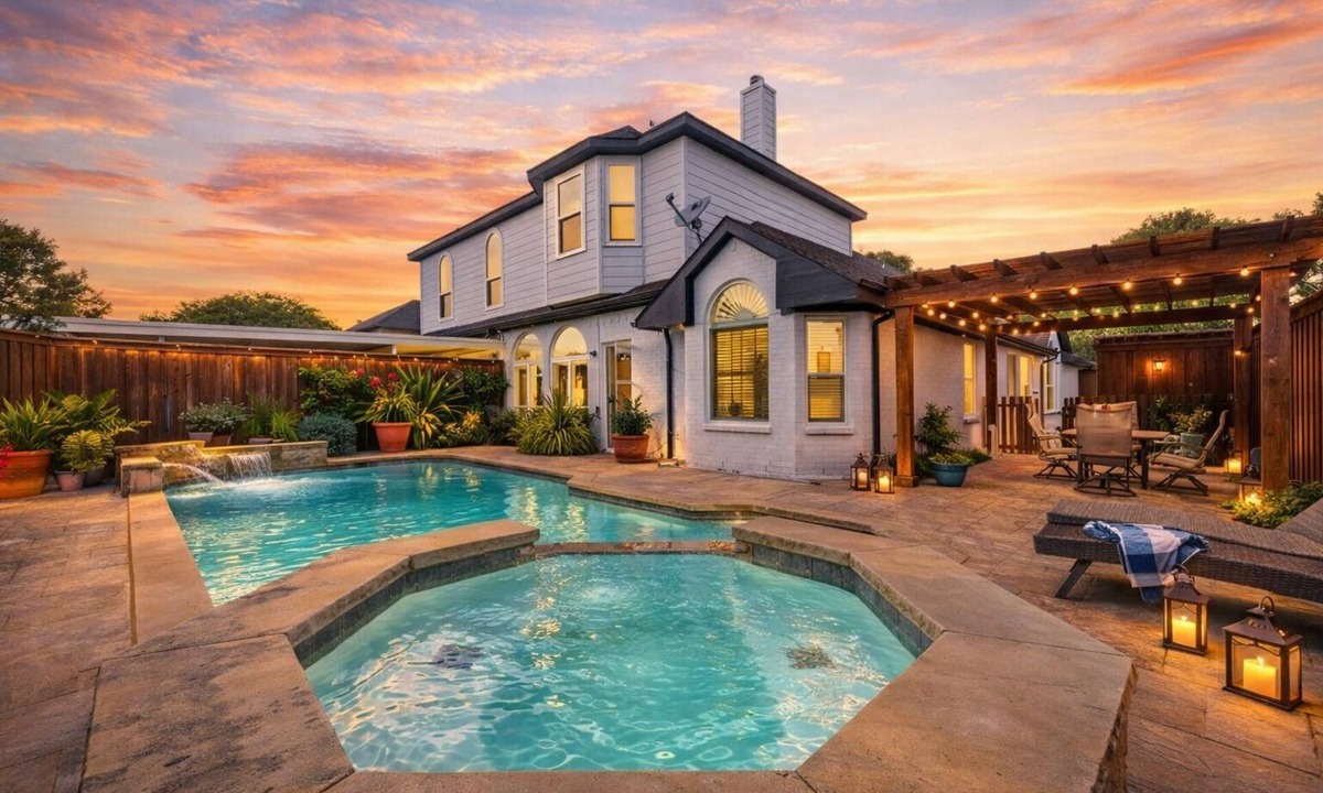 Allen House | Resort-Style Allen Home | Pool | Spa | Theater