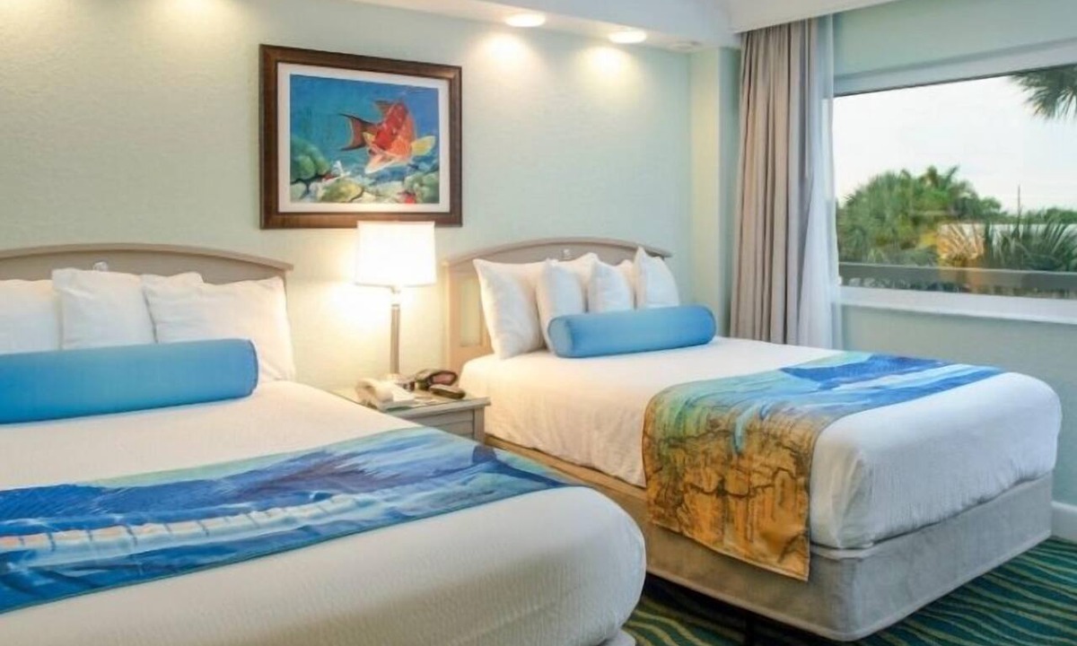 St. Pete Beach Hotel | Resort View Studio 2 Queen Beds at RumFish Beach Resort