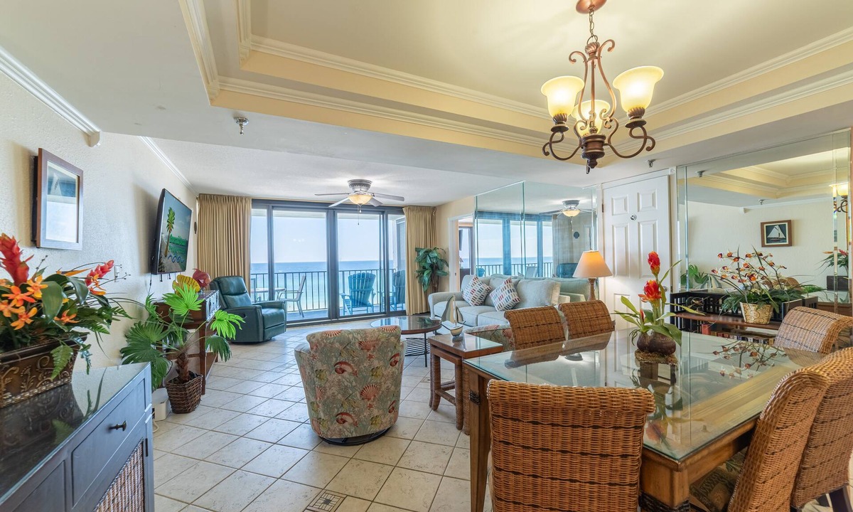 Lower Grand Lagoon Condo | Sail Away-PCB, FL Beachfront-3BD/3BA-2 Beachfront Family Getaway-Covered Parking