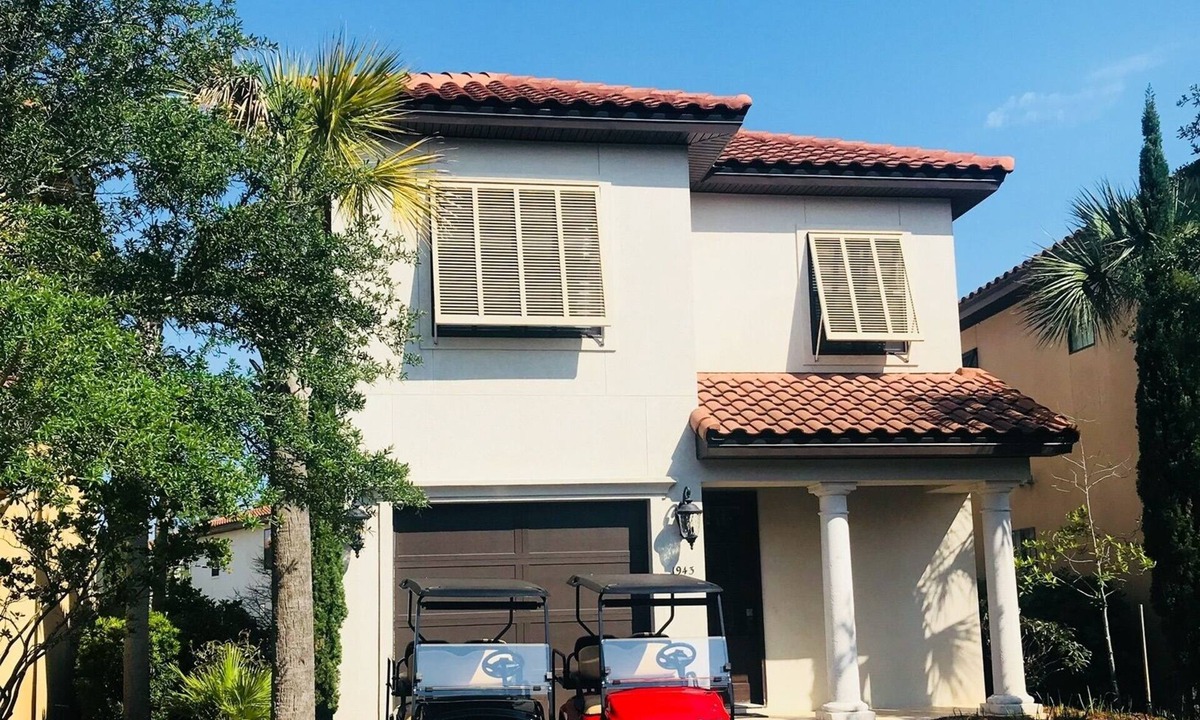 Villa Lago House | Sandestin Golf & Beach Resort Villa with two golf carts