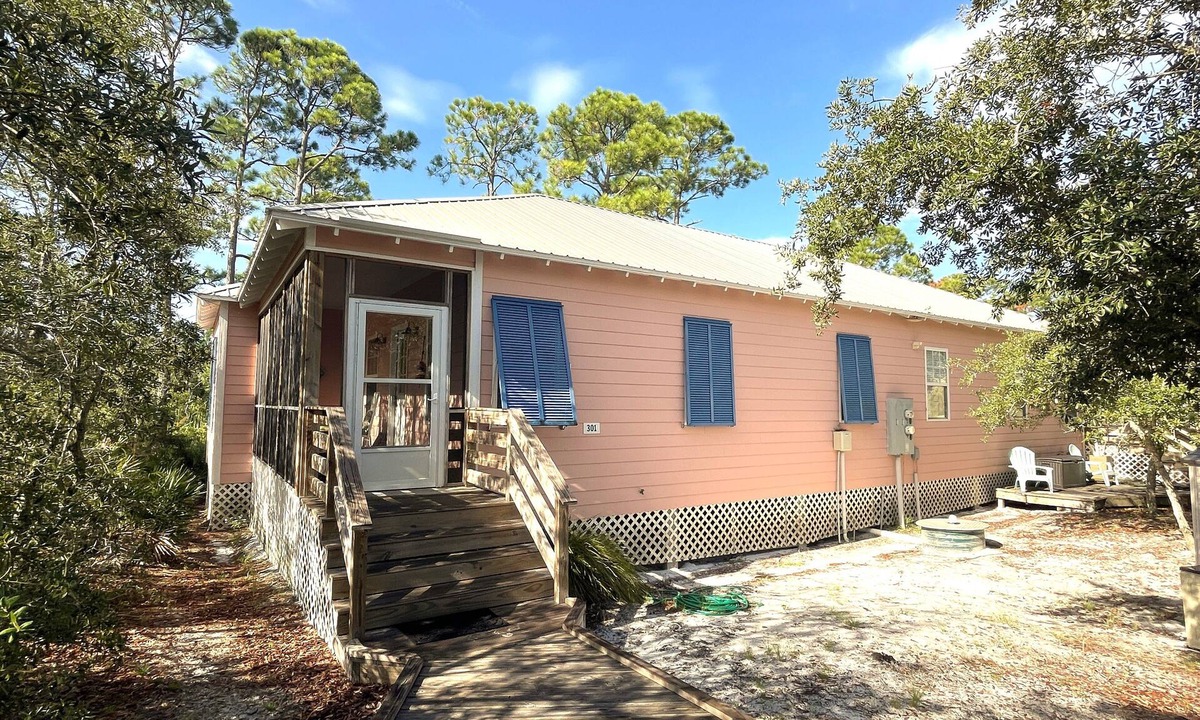 Fort Morgan Cottage | Sandy Pines Cottage-Family Cottage at The Rookery–Sleeps 8, Zero-Entry Pool!