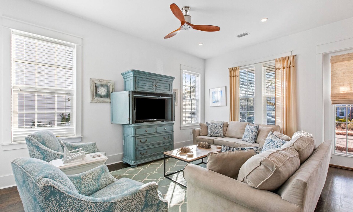 Greenway Park House | Seagrove Serenity | 4BR Coastal Retreat w/Pool & Bikes