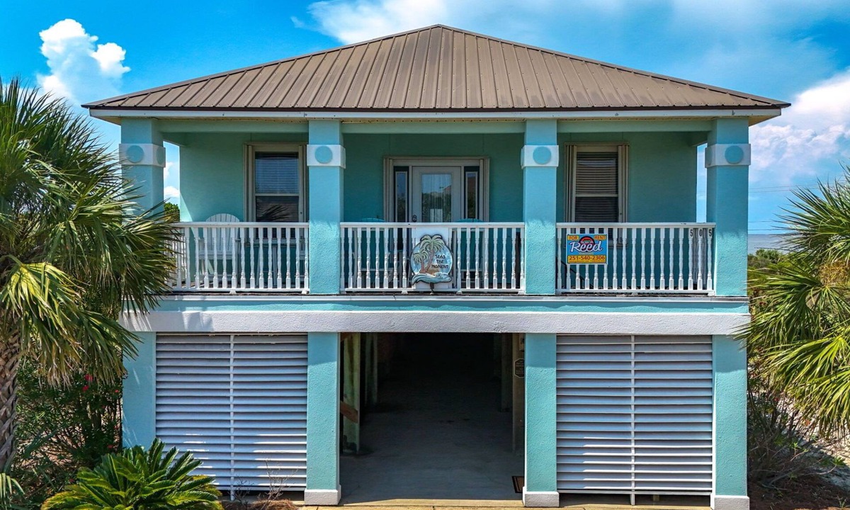 Fort Morgan House | Seas the Moment - Beautiful 5br/5ba Gulf Side Home Sleeping 12