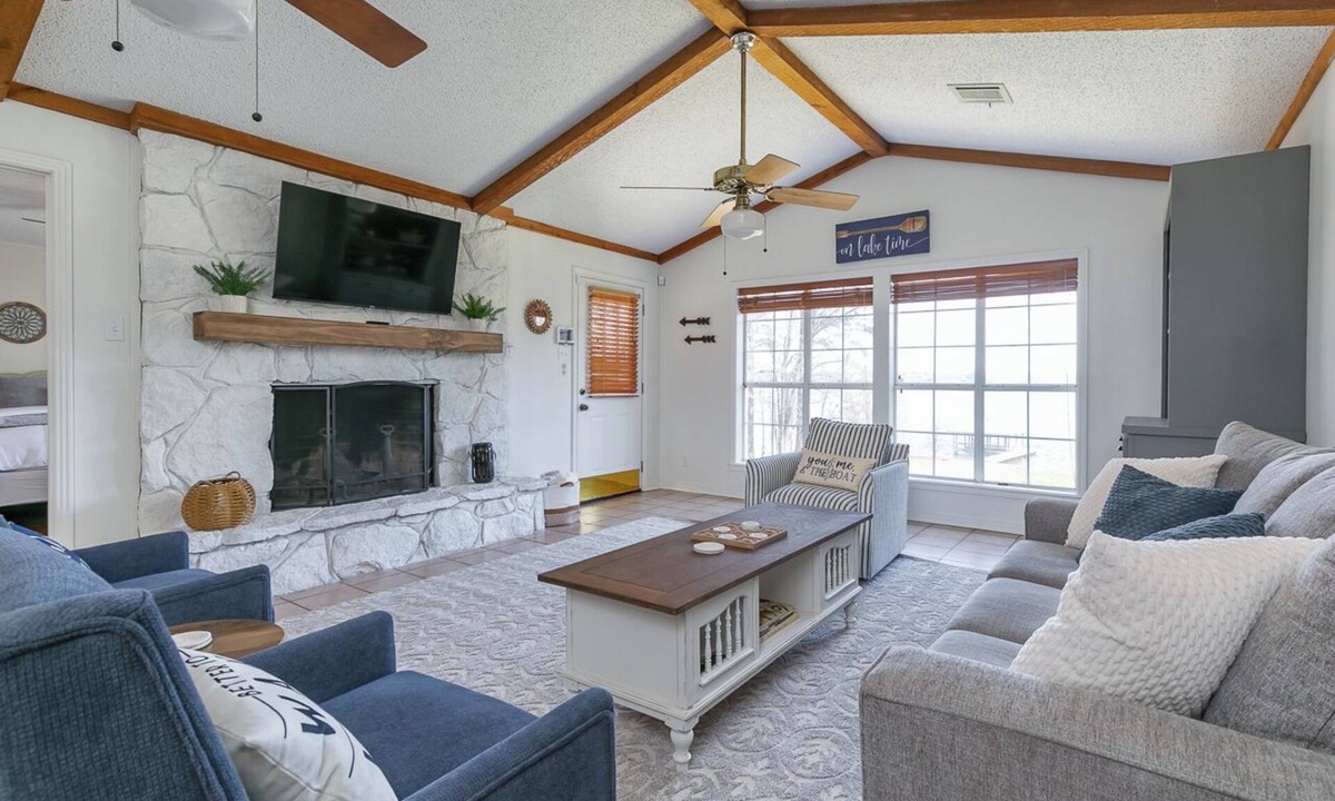 Downsville House | Southern Roots Retreat: Spacious Home With Lake Views & Private Boat Launch