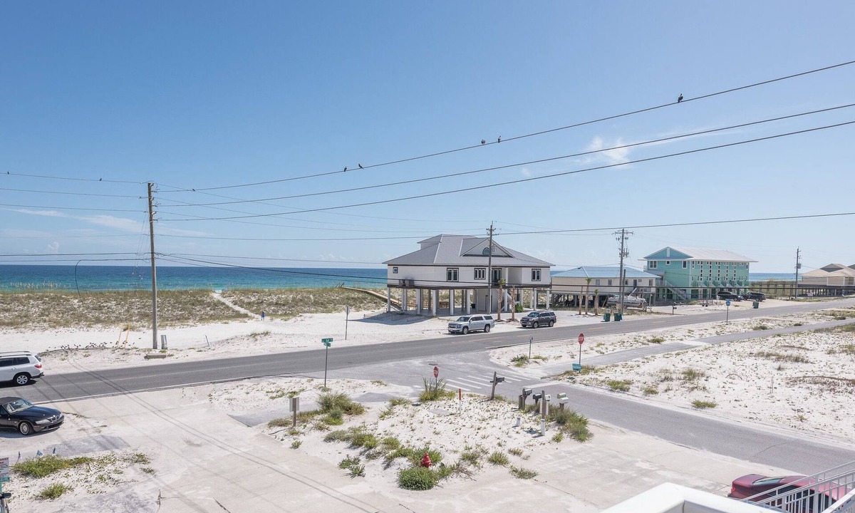 Navarre Beach House | Steps from the beach! Family friendly! Far away from high rise condos-KING BED