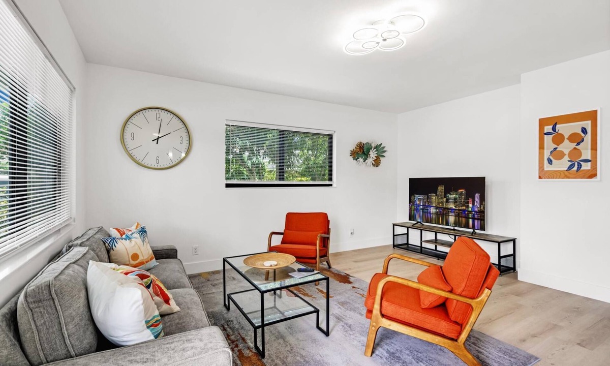 Croissant Park Condo | Stylish Retreat with Free Parking & Great Location
