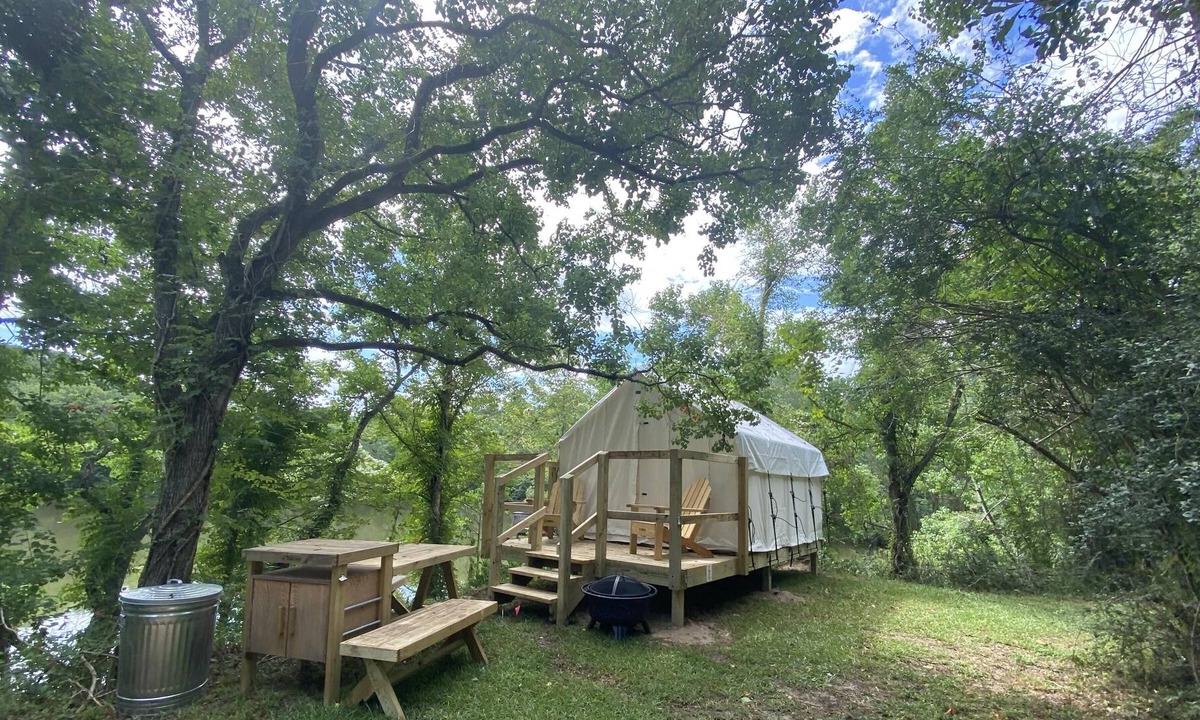 Springfield RV Rental | Tentrr State Park Site - Louisiana Tickfaw State Park - Pond View A - Single Cam