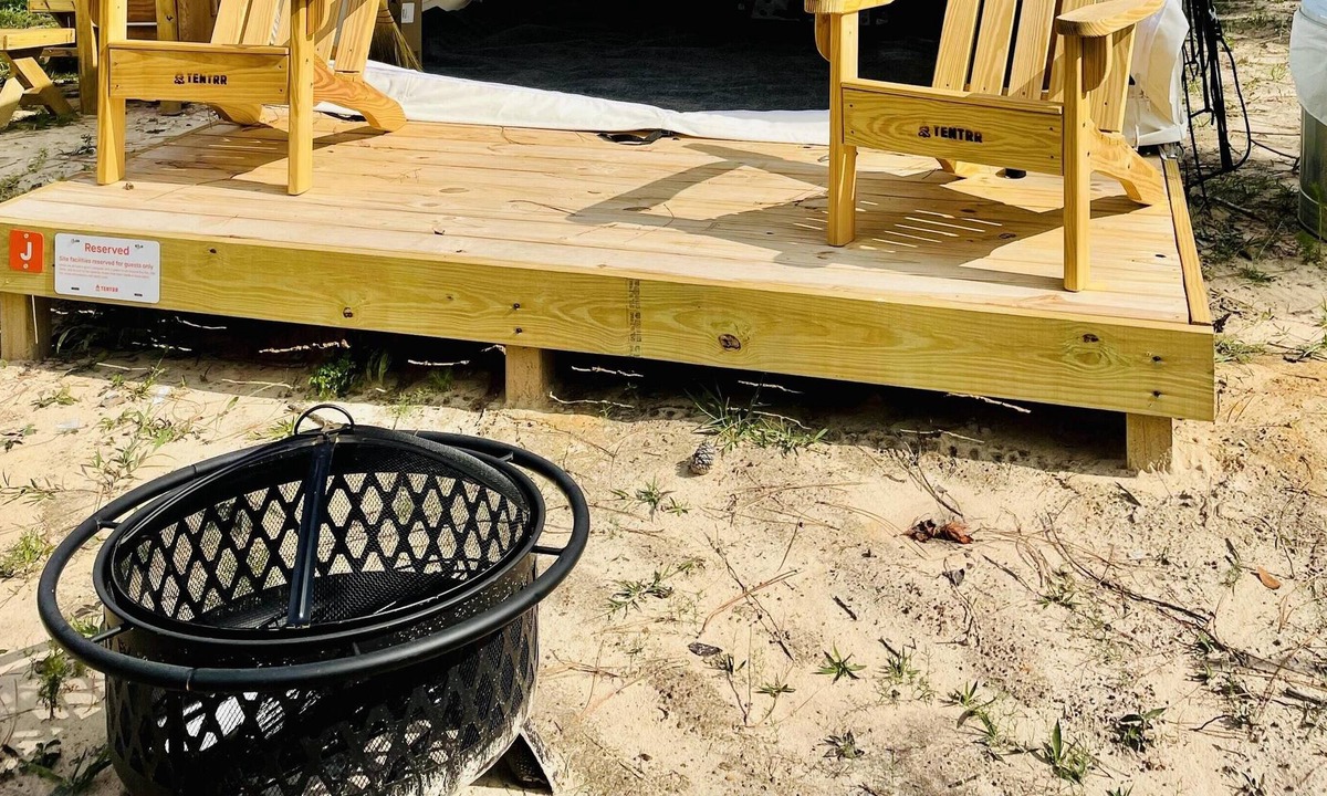 Lake Charles RV Rental | Tentrr State Park Site - Louisiana Sam Houston Jones State Park - Woodland J Dou