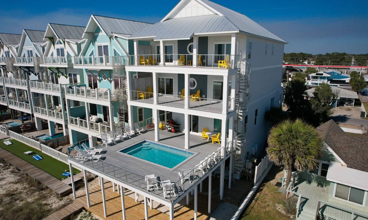 Bel Air House | The Lazy Coconut! Brand New Beach Front 8BR Pool sleeps 24