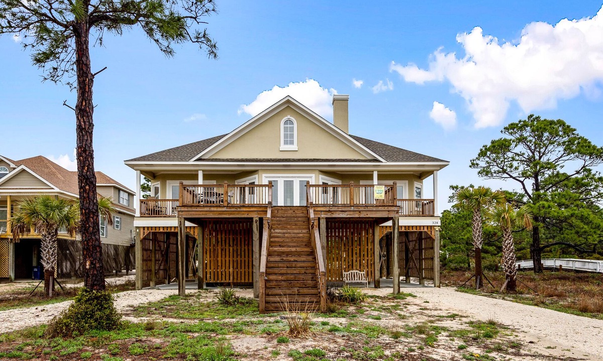 Audubon Place House | The Sanderling - Family Friendly Large Gulf View Home in Gated Community
