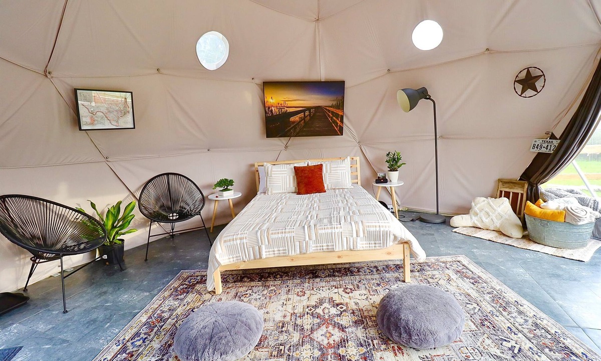 Douglassville Cabin | Unique Glamping Dome in East Texas