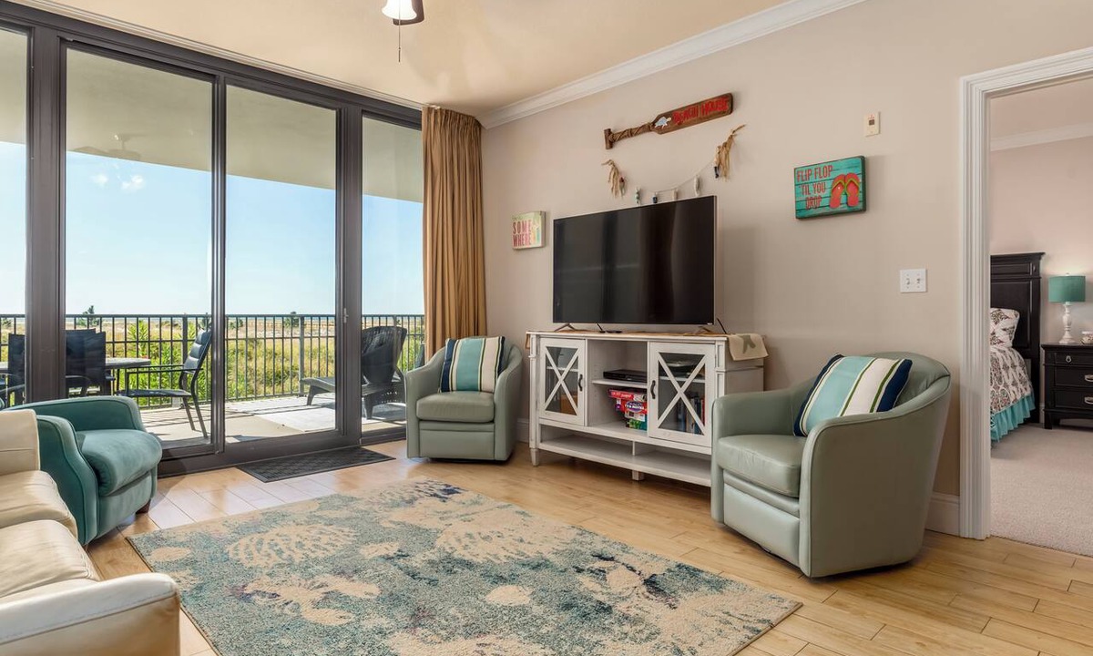 Dauphin Island Condo | Unit 107 | Affordable condo with great views