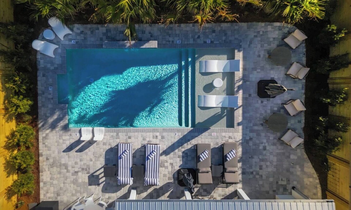 Riviera Beach House | Villa Jasmine PCB - Luxury Oasis, Private Pool, 6 Seat Golf Cart & Steps to B.