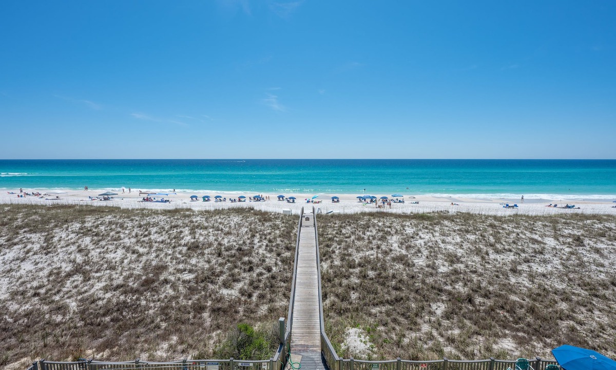 Navarre Beach Condo | Wake Up to the Sound of Waves Rolling In, Right Outside Your Door!