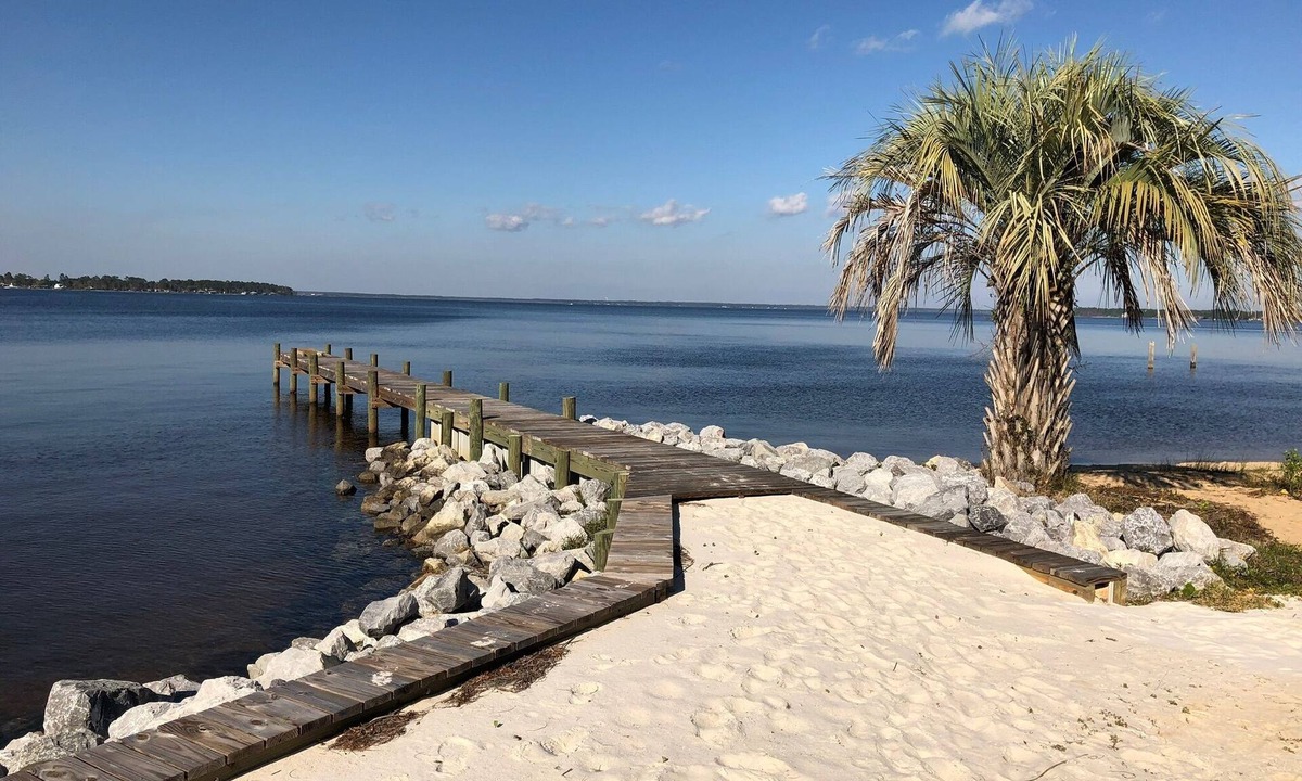 Ono Island House | Waterfront Home with Private Beach and Dock…Bring Your Boat!