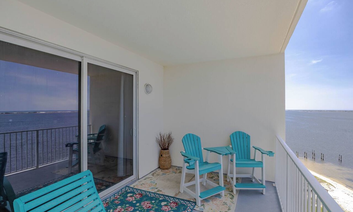 Ono Island Condo | Waterfront Listing In Beautiful Harbour Pointe! Gulf View, Too!