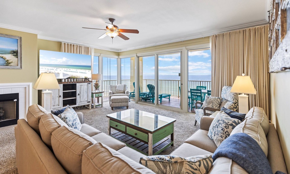 Bel Air Condo | Wow! 7th Floor Corner unit. 3Br 3Ba 2000 sq ft Sleeps 8