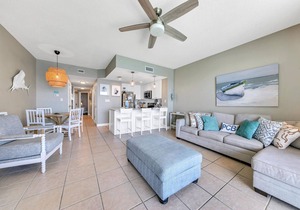 🌊 15th Floor Gulf Front-Beach Front Pools-Covered Parking-1BR Seychelles 1504🌊