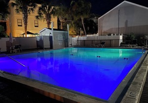 4 Min Walk to Beach and Lakefront Patio! Patio + Community Pool!