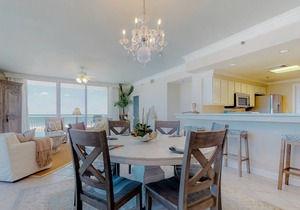 4th floor corner condo overlooking the Gulf of Mexico w/shared pool