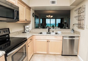 B501-Two Balconies-Gulf front- 3 pools- New Pickle ball Court-Private Parking space.