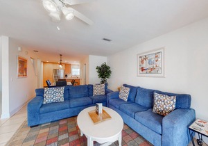 Dog-friendly townhome in private community with pool - near beach