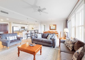 Grand resort condo with golf course, ocean views & luxe amenities