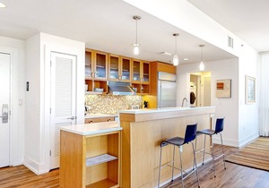 Mid-Century Modern Condo with Shared Pool, High-Speed WiFi, & Easy Beach Access
