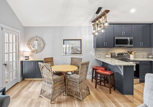 Nautical Updated Cottage Sleeps 4, Steps away from the Beach!