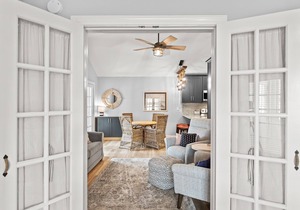 Nautical Updated Cottage Sleeps 4, Steps away from the Beach!