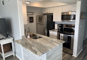 Newly updated 1 bedroom 1 bathroom condo with gorgeous views of the golf course.