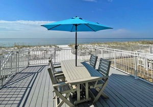 Sunny Days and Exciting Nights at this Gulf Front Townhome