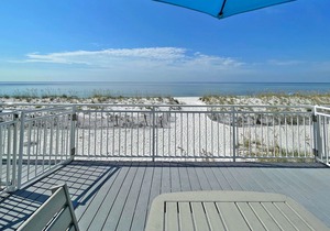 Sunny Days and Exciting Nights at this Gulf Front Townhome