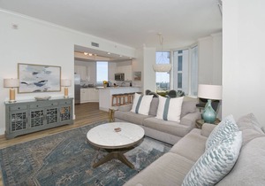 Upscale crisp, coastal beachfront condo w/private balcony!