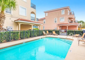 Walk 2 Beach ~ Two Private Balconies ~ Patio ~ Pool ~ 4BR Bella Costa 162