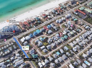 Beach Cottage Golf Carts Tram | Crystal Beach