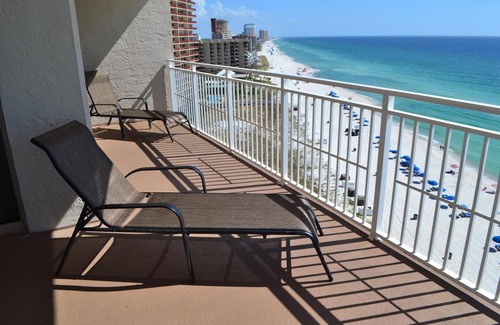 Gulf Lagoon Beach Condo | 11th floor, ocean front.unobstructed ocean/beach views. Huge balcony