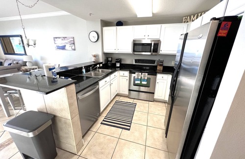 Panama City Beach Condo | 1st FLOOR BEACHFRONT CALYPSO @ Pier Park! 3 bedroom! Reserved beachside parking!