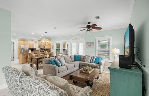 Majestica Beach House | 30A Beach House - 250 ft to the Beach! 5 Bedrooms- Pet Friendly, Pool, Free Golf