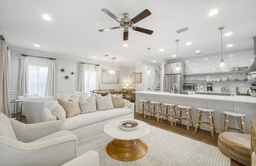 Seacrest House | 30A Pet Friendly Beach House - Golf Cart Incl, Pool, Beach, Sleeps 18, Firepit
